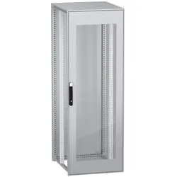 Schneider Electric NSYSFPN20780TG Standgehäuse, elektrisch, PrismaSeT HD, verglaste Tür, 2000x700x800mm, IP55