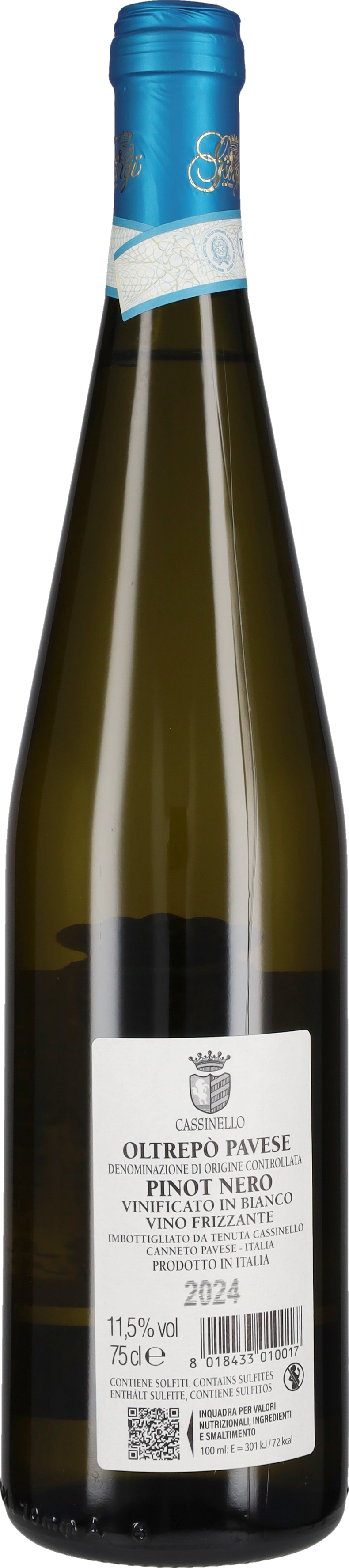 Pinot Nero Frizzante Vinificato in Bianco 'Tenuta Cassinello' Giorgi