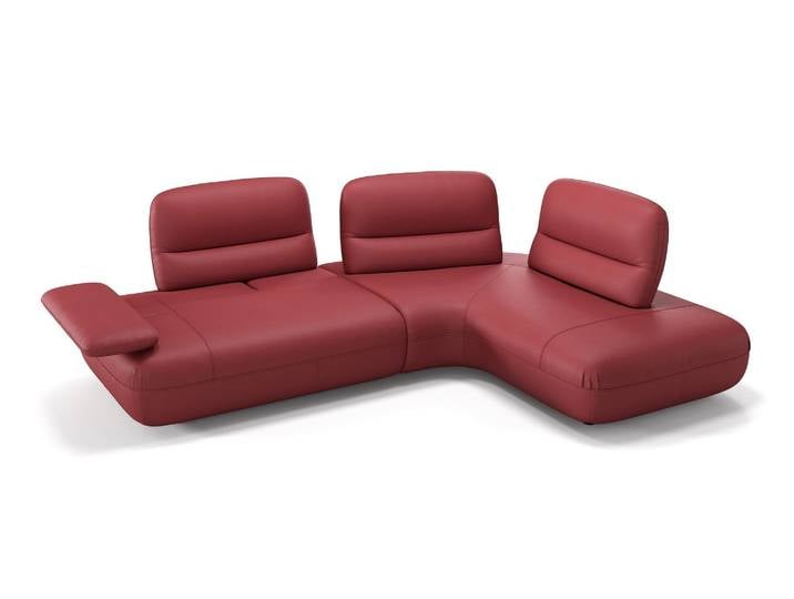 Designer Ecksofa DUBAI Designersofa Eckcouch mit Sitzverstellung
