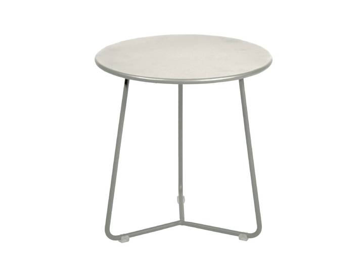 Fermob - Cocotte Beistelltisch / Hocker, Ø 34 cm x H 36 cm, lehmgrau