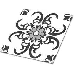 FLIESENAUFKLEBER 9 Stück 30x30 cm selbstklebend Arabisches Ornament