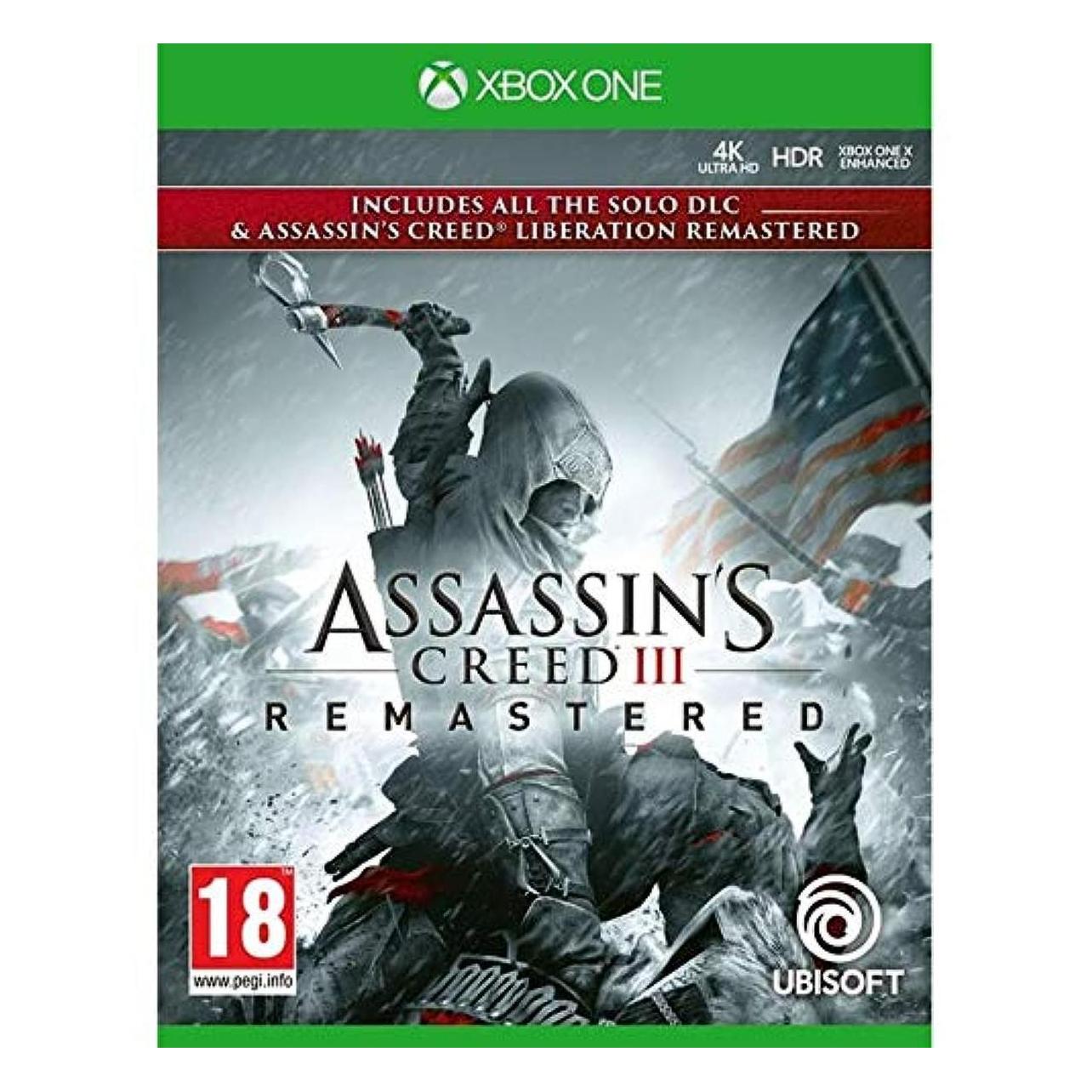 Ubisoft Assassin's Creed III (3) + Liberation HD Remaster (Xbox One S, EN) (300107662)