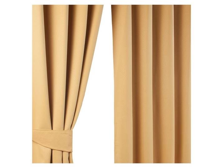 VERDUNKELUNGSVORHÄNGE Fischgrät mit Thermo-Funktion, Ösen 117/228 cm