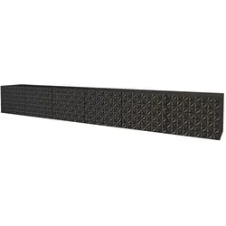 LOWBOARD VIRA-W 3x100x40x40 cm - Schwarz