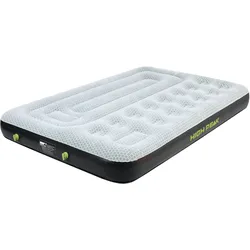 High Peak Multi Comfort Plus Luftbett mit zwei integrierten Pumpen 198 x 137 cm grau/grün/schwarz