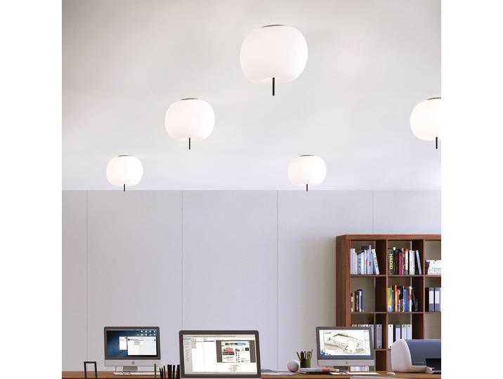 Kushi 33 Deckenleuchte Black - KDLN - Wohnzimmer - Design - Glas - Kugel