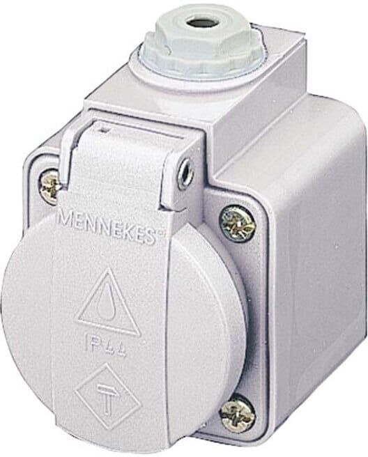 Mennekes Prise encastrée Schuko 16A, 2p+T, 230V 10081 (10081)