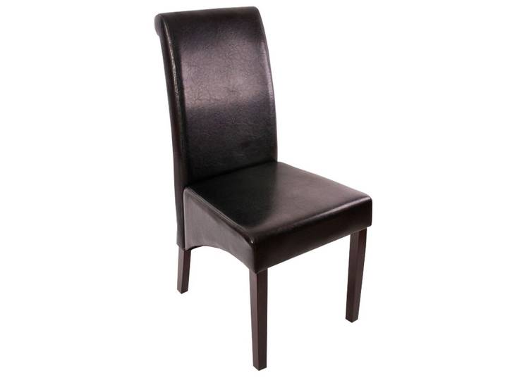 ESSZIMMERSTUHL Schwarz, Dunkelbraun 2er-Set