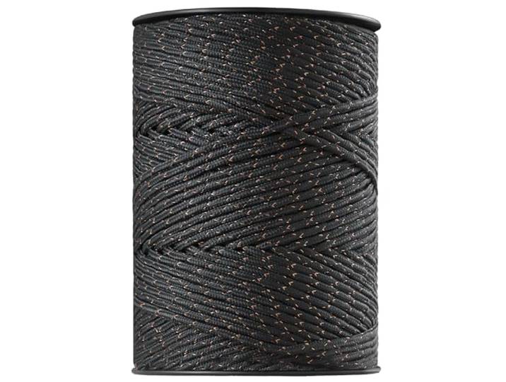VEVOR Fil de Clôture Électrique\, 305 m\, Corde en Fibre de Polyester Tissée et Fil de Cuivre à 2 Brins\, Diamètre 6\,35 mm\, Résistance à la Rouille\, Corde de Clôture Solide pour Chevaux\, Bovins\, Bétail