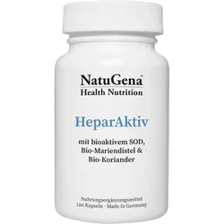 Heparaktiv Sod + Bio-Mariendistel + Bio-Koriander 120 ST