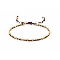 MONESSA Armband Makramee Edelstahl handgeknüpft