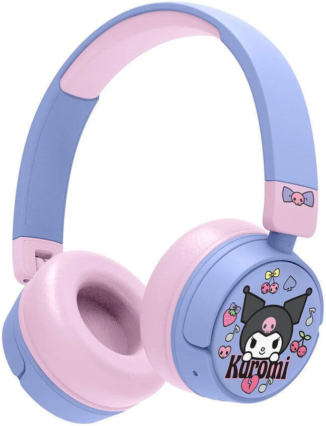 Kuromi OTL On-Ear Trådløse Høretelefoner til Børn - Lilla / Lyserød