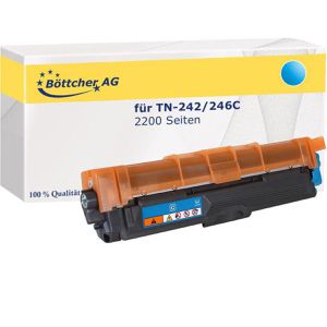 kompatibel für Brother TN-246C TN-242C Kompatibler Toner  cyan