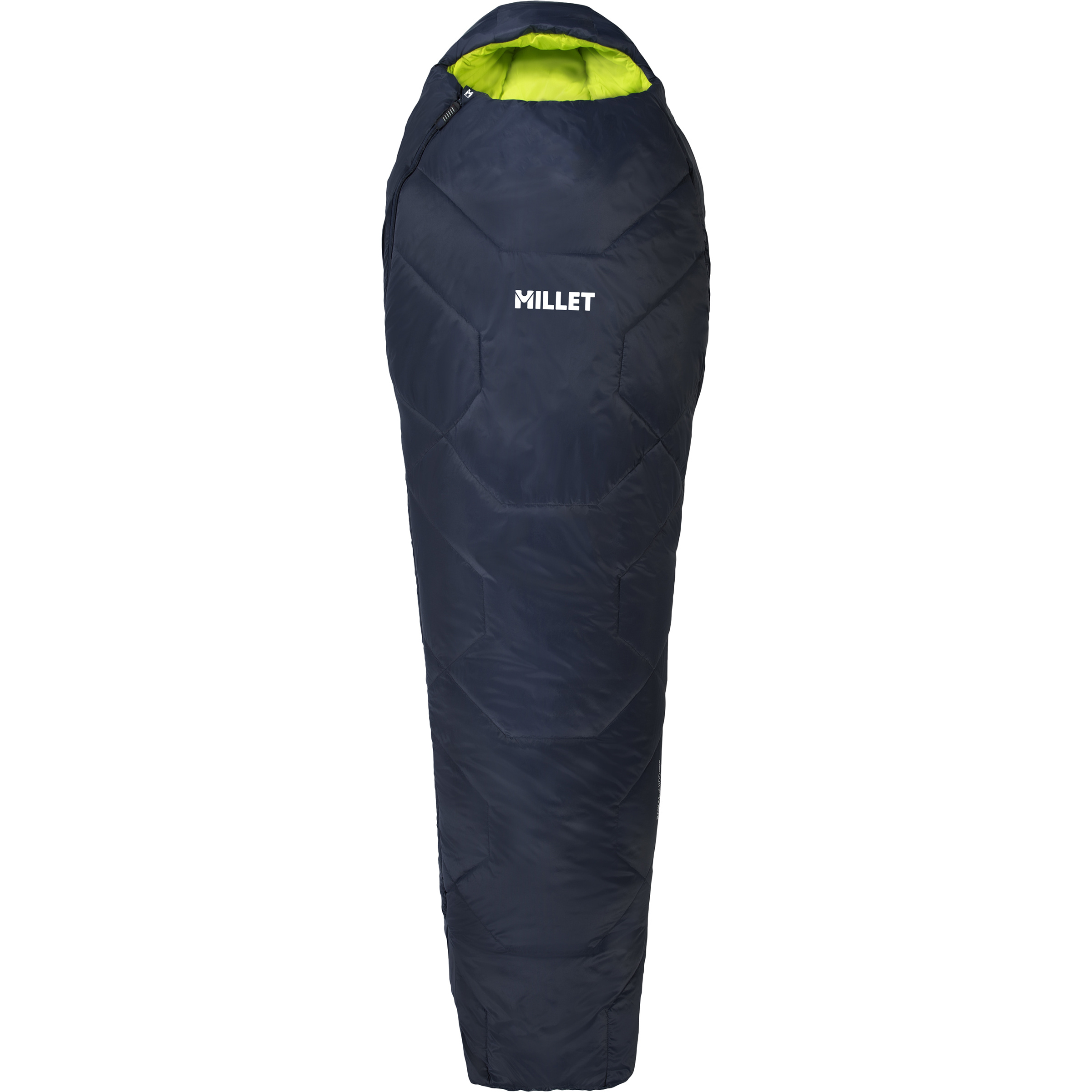 Millet Baikal 1100 Schlafsack Kunstfaserschlafsäcke blau Größe max. 185cm Camping Atmungsaktiv Wasserabweisend