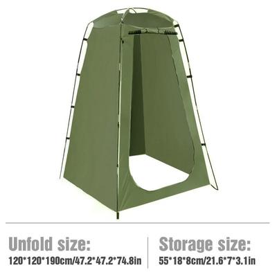 Portable Privacy Shower Tent | Outdoor Waterproof Changing Room & Shelter green