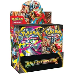 Pokémon ME01 Mega Entwicklung Booster (Deutsch, Booster Display)