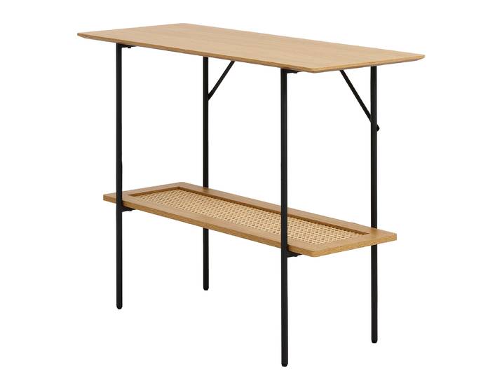 Console Stillings 100 x 75 x 37cm Marron/Imitation chêne