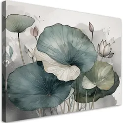 WANDBILD lilien pflanzen blumen