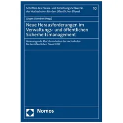 Neue Herausforderungen im Verwaltungs- und öffentlichen Sicherheitsmanagement, Fachbücher von Jürgen Stember