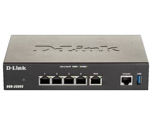 D-Link UNIFIED SERVICES VPN ROUTER- 1 X 10/100 Router