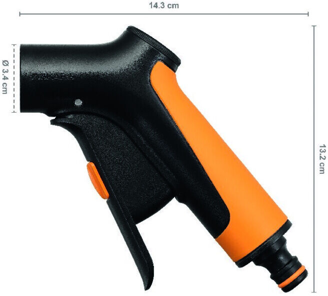 Fiskars Poignée pistolet pulvérisateur avec régulateur frontal (1065490)