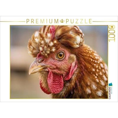CALVENDO Puzzle Die Krone der Hühnerwelt: Polnische Schönheiten. | 1000 Teile Lege-Größe 64x48cm Foto-Puzzle für glückliche Stunden, von , Calvendo
