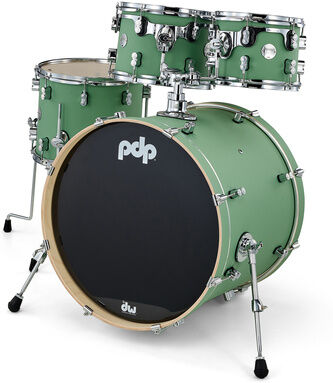 DW PDP CM4 Studio Seafoam Satin Seafoam