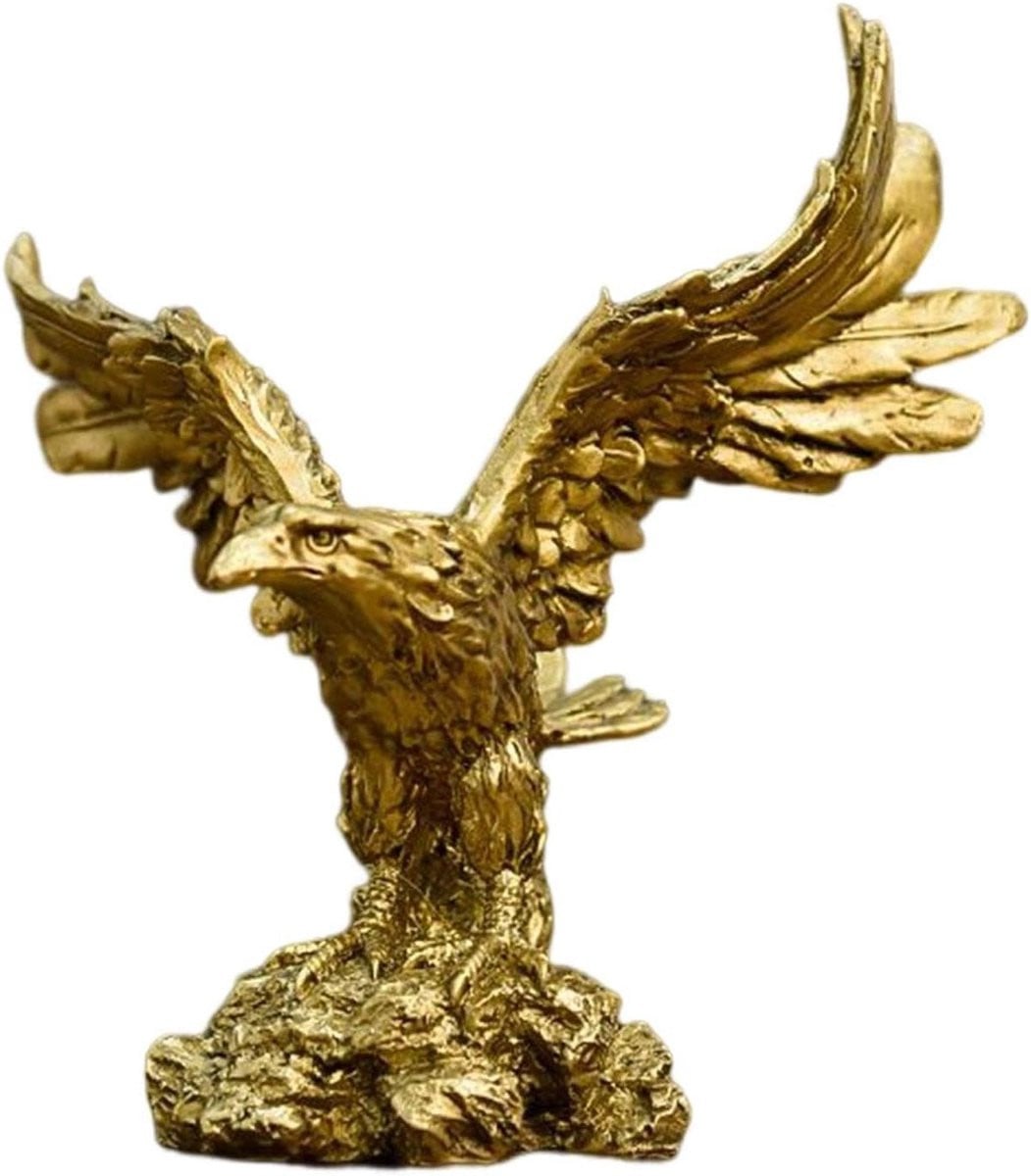Adelaar Beeldhouwkunst Gouden Decoratie S Formaat
