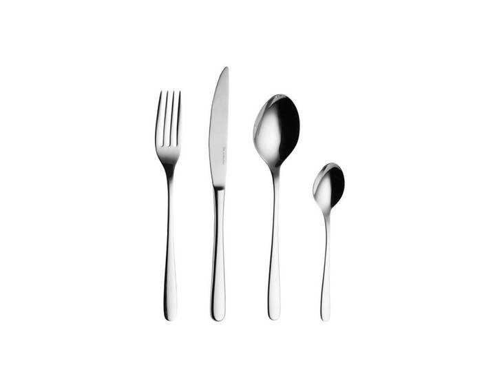 like. by Villeroy & Boch Besteck-Set Essential Besteckset 144-tlg. (144-tlg), Edelstahl, Spülmaschinenfest