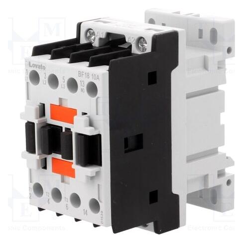Lovato Leistungsschütz 18A 3P 230V AC 1NC 0R (BF1810A230) (BF1810A230)