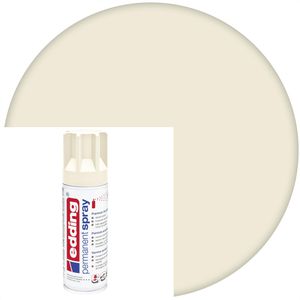 Edding Sprühfarbe 5200 Permanent Spray, 200 ml, hellelfenbein, seidenmatt, RAL 1015, Acryllack