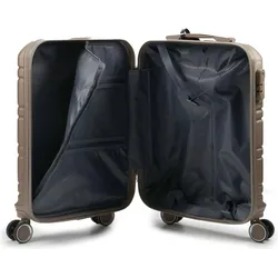 Benzi 5807 4 Rollen Kabinentrolley 55 cm, Koffer, Gold
