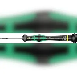 Wera 2035 Elektronik- u. Feinmechanik Schlitz-Schraubendreher Klingenbreite: 0.8 mm Klingenlänge: 40