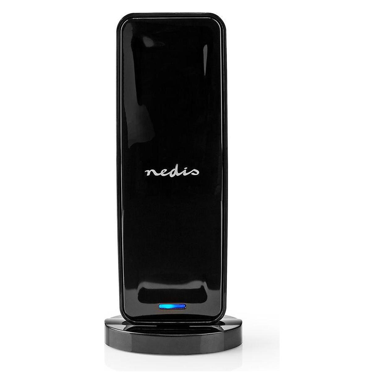 Nedis Innenantenne Aktiv FM/UHF/VHF Empfangsbereich: 0-15 km LTE700 Verstärkung dBi (bei Antennenkab (Zimmerantenne, 28 dB, DVB-T / -T2) (ANIR1504BK700)