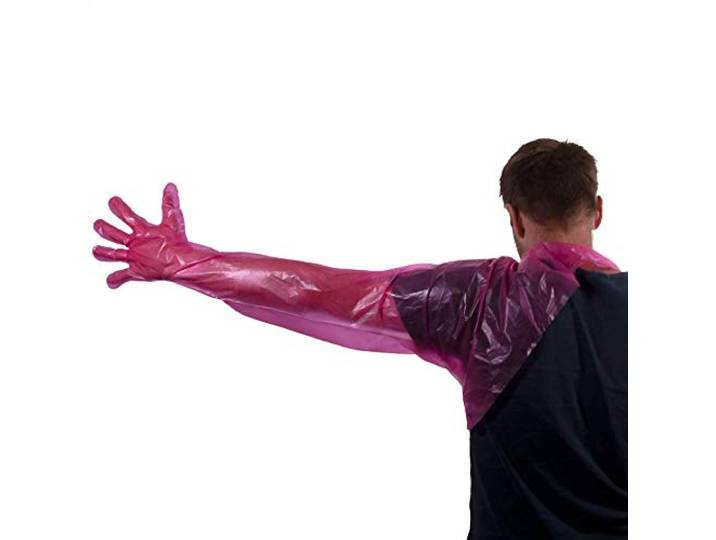 EXCELLENT wegwerp handschoen model schouder