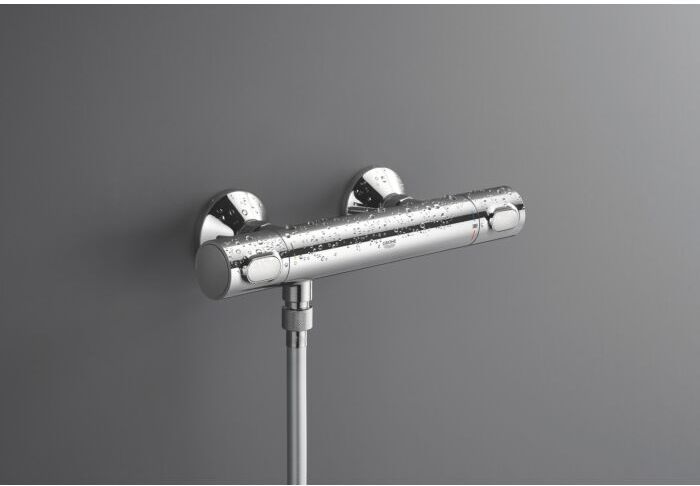 Grohe Precision Flow Brausethermostat 34840000 1/2", Aufputz, chrom, EcoJoy