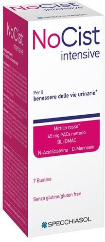 Nocist Specchiasol Intensive Integratore Vie Urinarie 7 Bustine