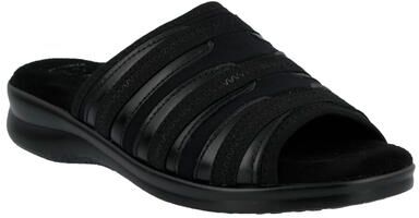 Women's Swift Slide Sandal by Flexus by Spring Step in Black (Size 39 M)