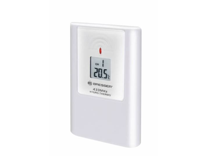 Bresser Thermo- en Hygrosensor - Voor Binnen en Buiten - Compatible met Diverse Bresser Weerstations