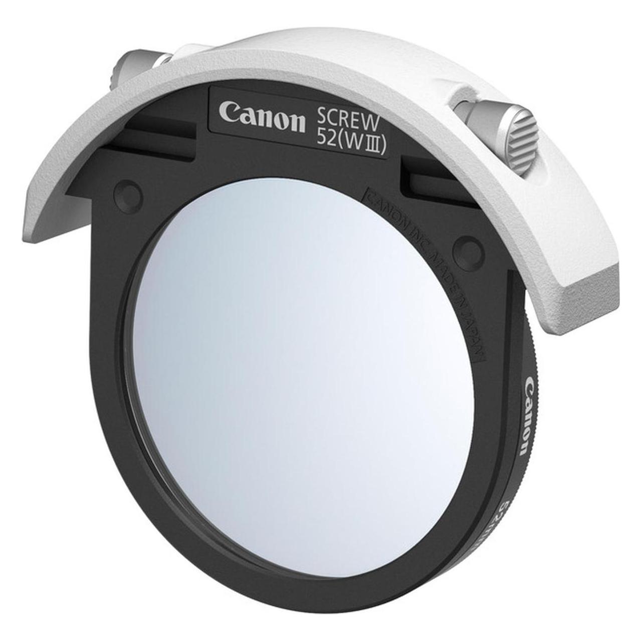 Canon Schraubhalterung für Drop-in-Filter 52 (WIII) (52 mm, Filteradapter) (3049C001)