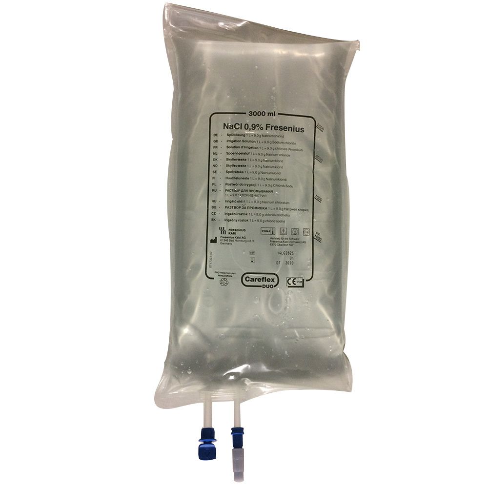 Nacl 0,9% Careflex Duo Beutel 1x3000 ml
