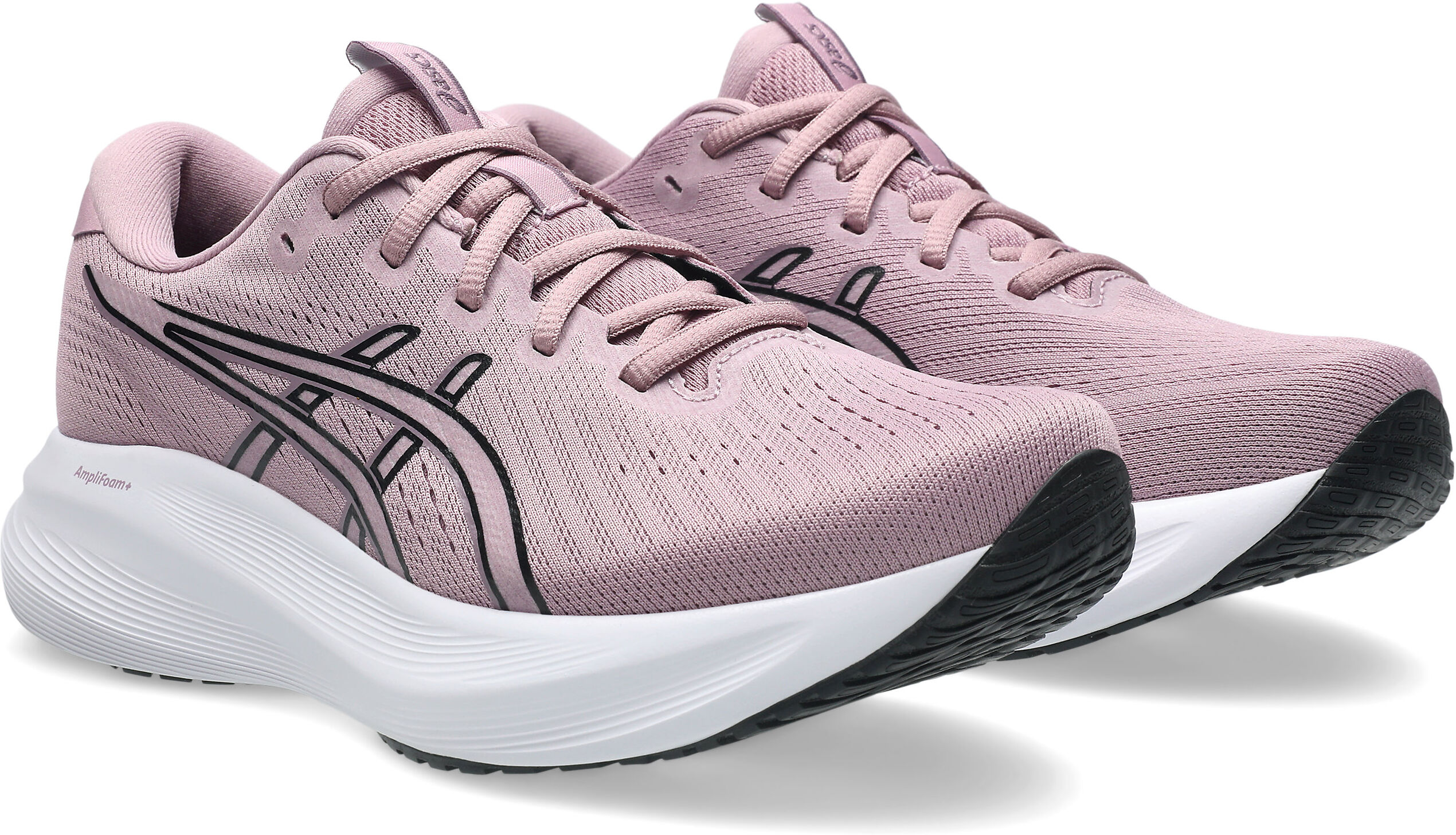 Laufschuh ASICS "GEL-EXCITE 11", Damen, Gr. 42,5, rosa (taro lila, schwarz), Synthetik, Schuhe Laufschuh taro lila, schwarz 42,5