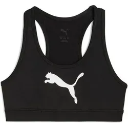 PUMA Kinder Top TAD ESS Bra G, Größe 128 in Schwarz Schwarz