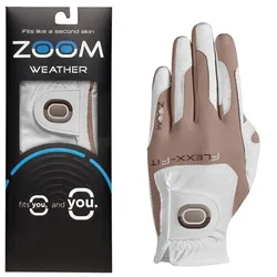 Zoom Weather Golfhandschuh Damen weiss/beige