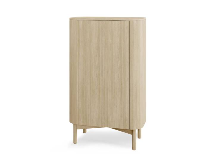 Northern Loud tall Schrank 143cm Light oiled oak