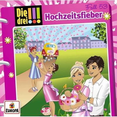 Die drei !!! 53: Hochzeitsfieber! - Maja von Vogel,Henriette Wich,Mira Sol,Ina Biber, CD, 9783803261533