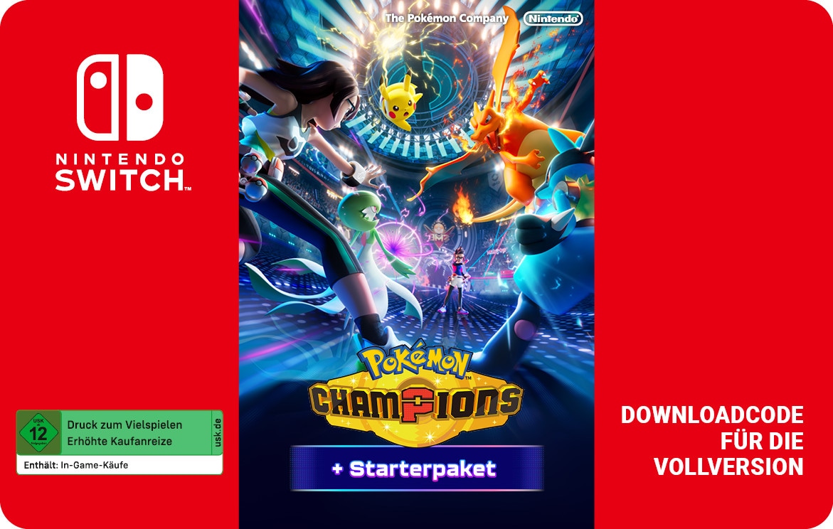 Pokémon Champions + Starter Pack - Digitaler Code