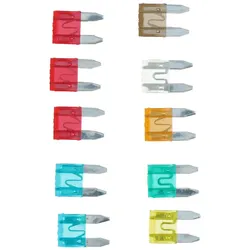 Dunlop - Auto-Sicherungen 10 Stk. Schutz der elektrischen Anlage Ihres Fahrzeugs