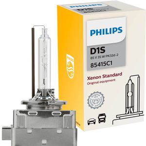 Philips Auto-Lampe Classic Xenon, 4300 Kelvin, D1S, 85 V / 35 Watt, Scheinwerferlampe, Xenon, 1 Stück