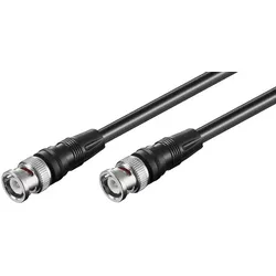 RG58 Kabel 50 Ohm BNC Stecker  BNC Stecker - Länge: 5,00 m